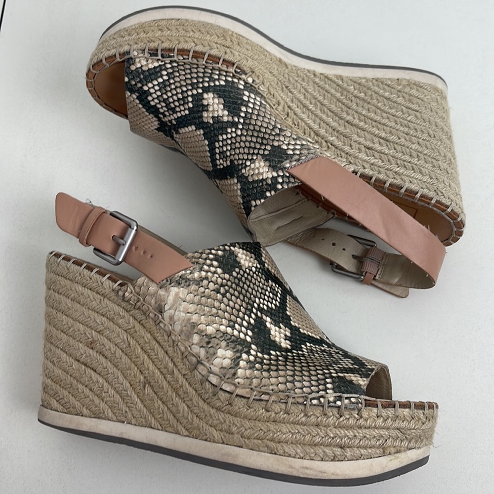 Dolce Vita Shan Esapdrille Wedge Sandal sz 9. - Picture 1 of 14